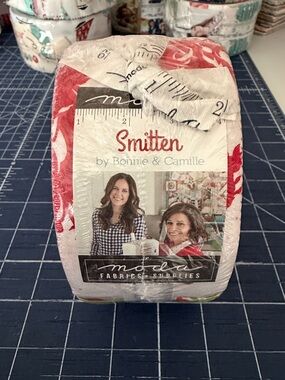 Moda Fabrics Jelly Roll - Red and Cream Floral